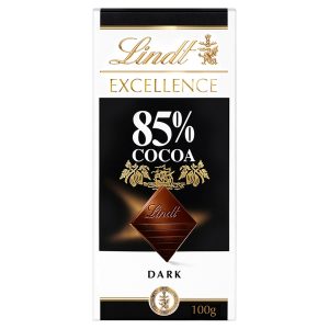 Lindt Excellence 85% extra horká čokoláda 100g 15 Lindt Excellence 85% extra horká čokoláda 100g 15