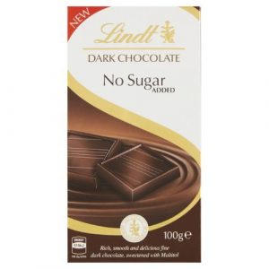 Lindt Dark Tablet bez cukru 100g 12