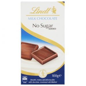 Lindt Milk Tablet bez cukru 100g 5