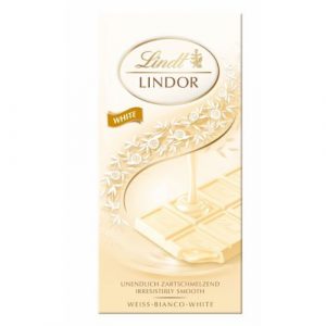 Lindt Tablet biela čokoláda 100g 3