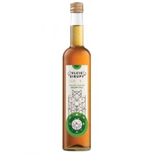 Sirup Zelené jablko & zelený čaj 1l Vlčie sirupy 1