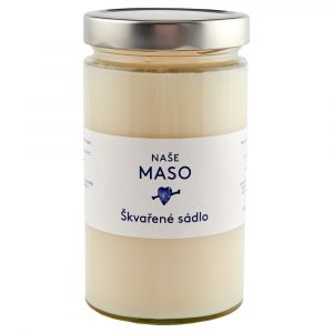 Škvarená masť 550g Naše maso 20