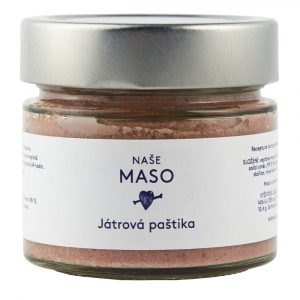 Paštéta Pečeňová 160g Naše maso 18
