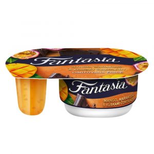 Jogurt Fantasia Mango,marakuja s kúskami čokolády 116g Danone 12