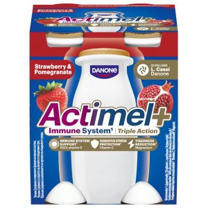 Jogurtový nápoj Actimel Jahoda-Granátové jablko 4x100g Danone 17 Jogurtový nápoj Actimel Jahoda-Granátové jablko 4x100g Danone 17