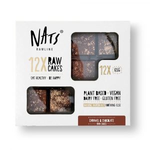 Mr.Raw Dezert Karamel & Čokoláda 12x65g Nats 26 Mr.Raw Dezert Karamel & Čokoláda 12x65g Nats 26