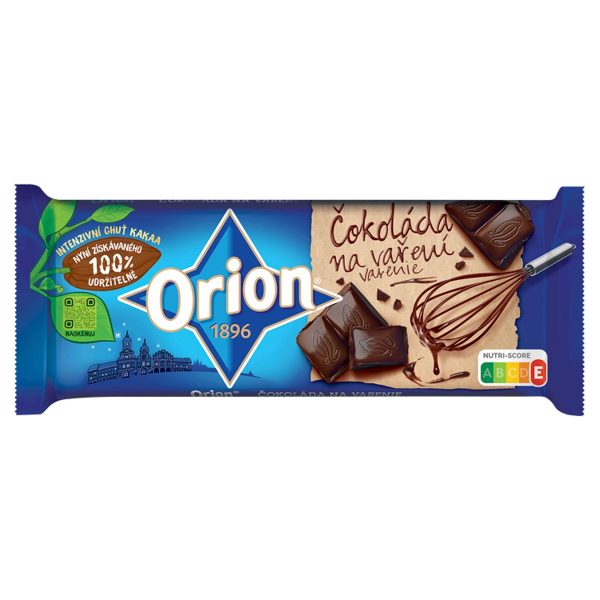 Čokoláda horká na varenie 100g Orion 1