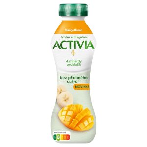 Activia nápoj bez pridaného cukru Mango - Banán 270g Danone 11 Activia nápoj bez pridaného cukru Mango - Banán 270g Danone 11