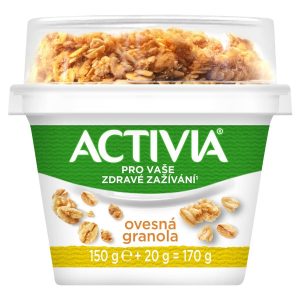 Activia jogurt biely s ovsenou granolou 170g Danone 5