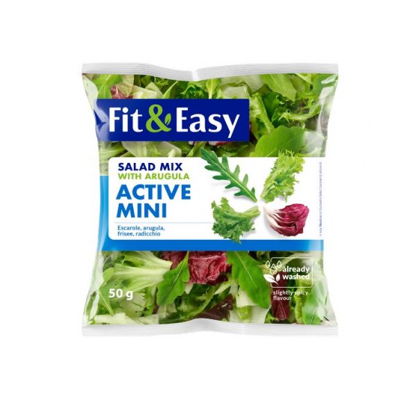Šalát mix Fit&Easy Active mini 50g 1