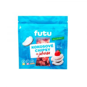 Futu Kokosové chipsy s jahodami 40g 11