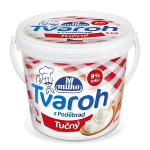 Tvaroh tučný jemný 5kg Milko 17