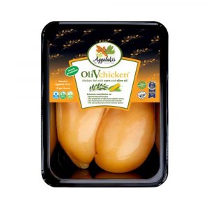 Kuracie prsia-rezeň OliVChicken cca 750g Aggelakis 18 Kuracie prsia-rezeň OliVChicken cca 750g Aggelakis 18