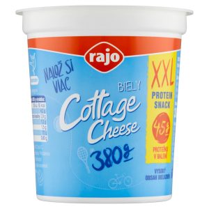 Cottage cheese biely XXL 380g Rajo 6
