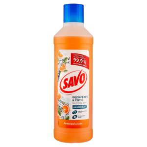 Savo na podlahy dezinfekcia pomaranč a mäta 1l 22