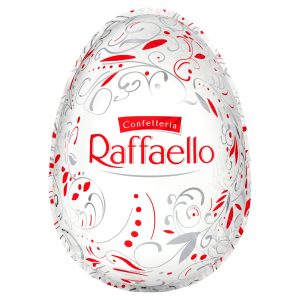 Raffaello vajíčko z bielej čokolády 100g 3