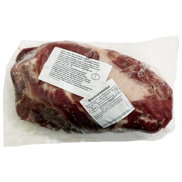 Mrazená Bravčová krkovička cca 3kg Tenderfood 1