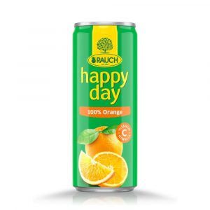 Rauch Happy Day Pomaranč 100% 330ml*ZO 14