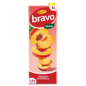 Rauch Bravo Broskyňa 1,5l 5