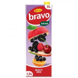 Rauch Bravo Červený multivitamín 1,5l 6