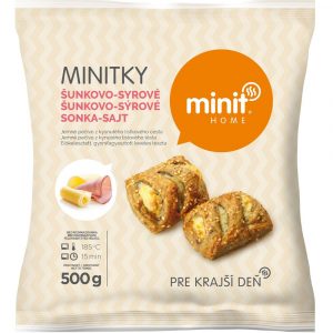 Mrazené Minit Home Minitky šunkovo syrové 500g 21 Mrazené Minit Home Minitky šunkovo syrové 500g 21
