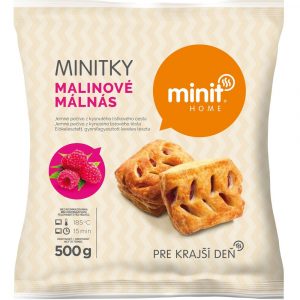 Mrazené Minit Home Minitky malinové 500g 12