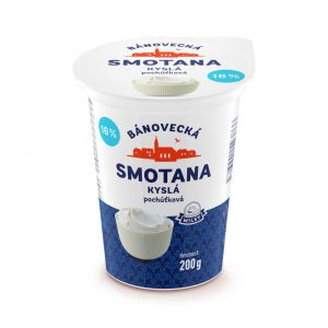 Smotana kyslá 16% 200g Milsy 5