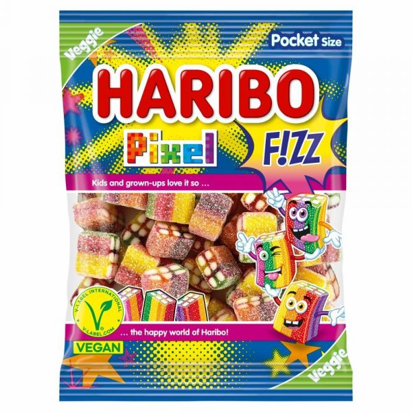 Haribo Pixel Fizz 80g 1