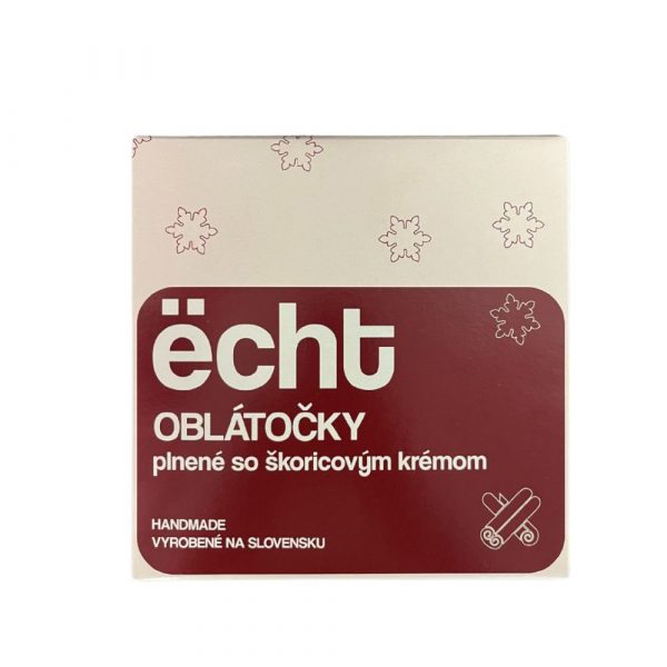 Oblátky so škoricovým krémom 190g Ëcht 1