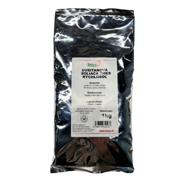 Zmes soliaca dusitanová Rýchlosoľ 1kg Lunys 1