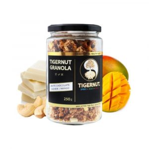 Granola Biela čokoláda&Kešu Mango 250g Tigernut 20