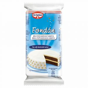 Fondán biela poťahovacia hmota 200g Dr. Oetker 12