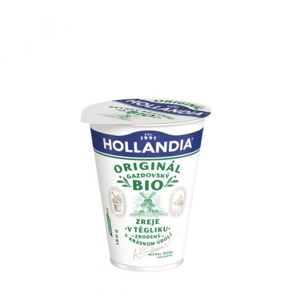 Jogurt BIO Gazdovský biely 180g Hollandia 1