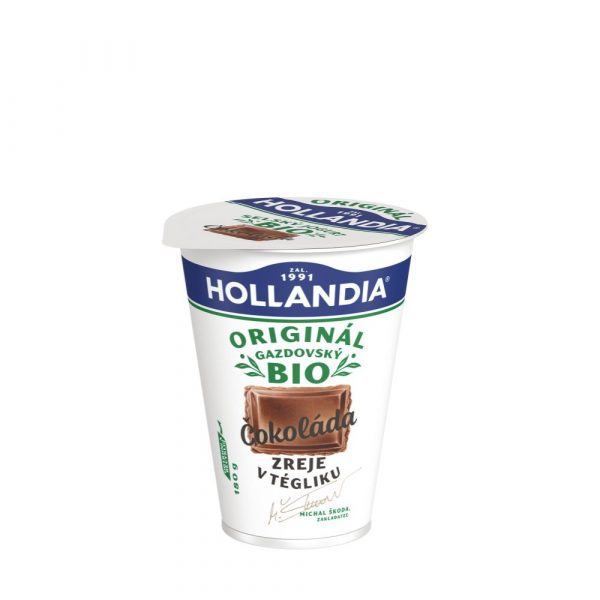 Jogurt BIO Gazdovský čokoláda 180g Hollandia 1