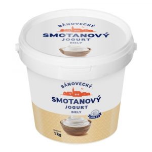 Milsy bánovecký smotanový jogurt biely 1kg 21