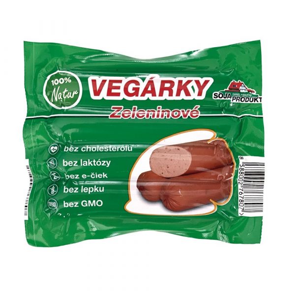 Párky zeleninové 200g Vegárky 1