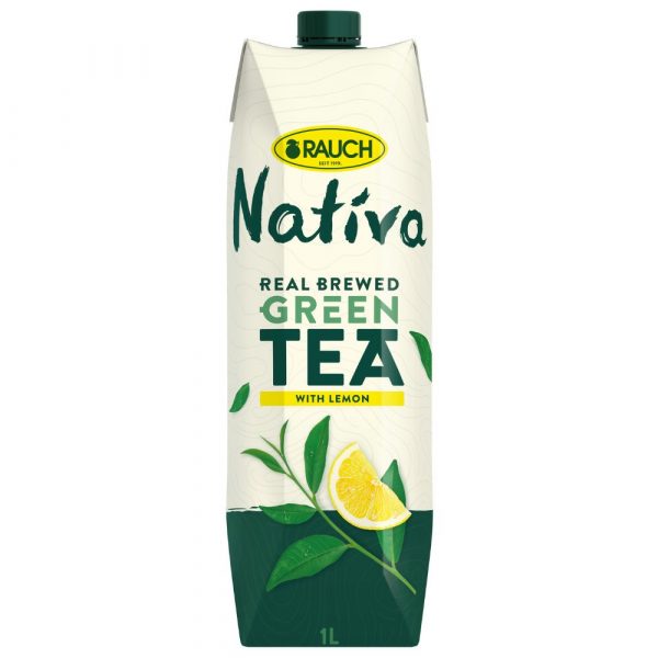 Rauch Nativa Zelený čaj s citrónom 1000ml 1