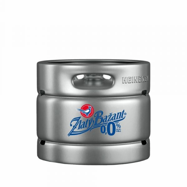 Pivo Zlatý Bažant Radler 0,0% KEG 30L*ZO 1