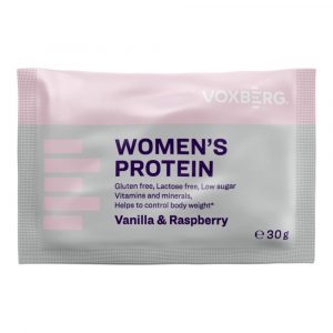 Proteín Women's Vanilka & Malina 30g Voxberg 12 Proteín Women's Vanilka & Malina 30g Voxberg 12