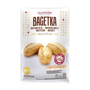 Mrazené Bagetky malé svetlé 6x55g La Lorraine 7