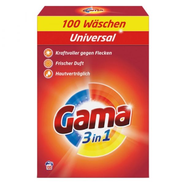 Gama Universal prášok na pranie box 100PD 6kg 1