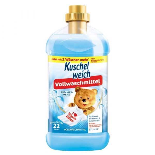 Kuschelweich prací gél Letný vánok 22PD 1,1l 1