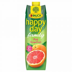 Rauch Happy Day happy Ružový grapefruit 1L 3