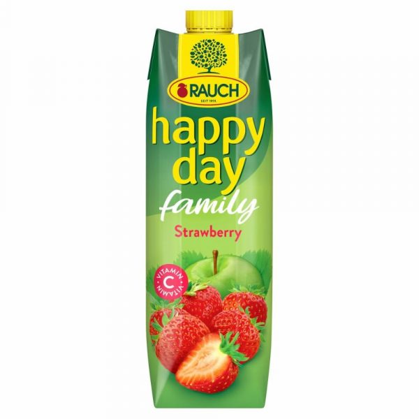 Rauch Happy Day happy Jahoda 1L 1