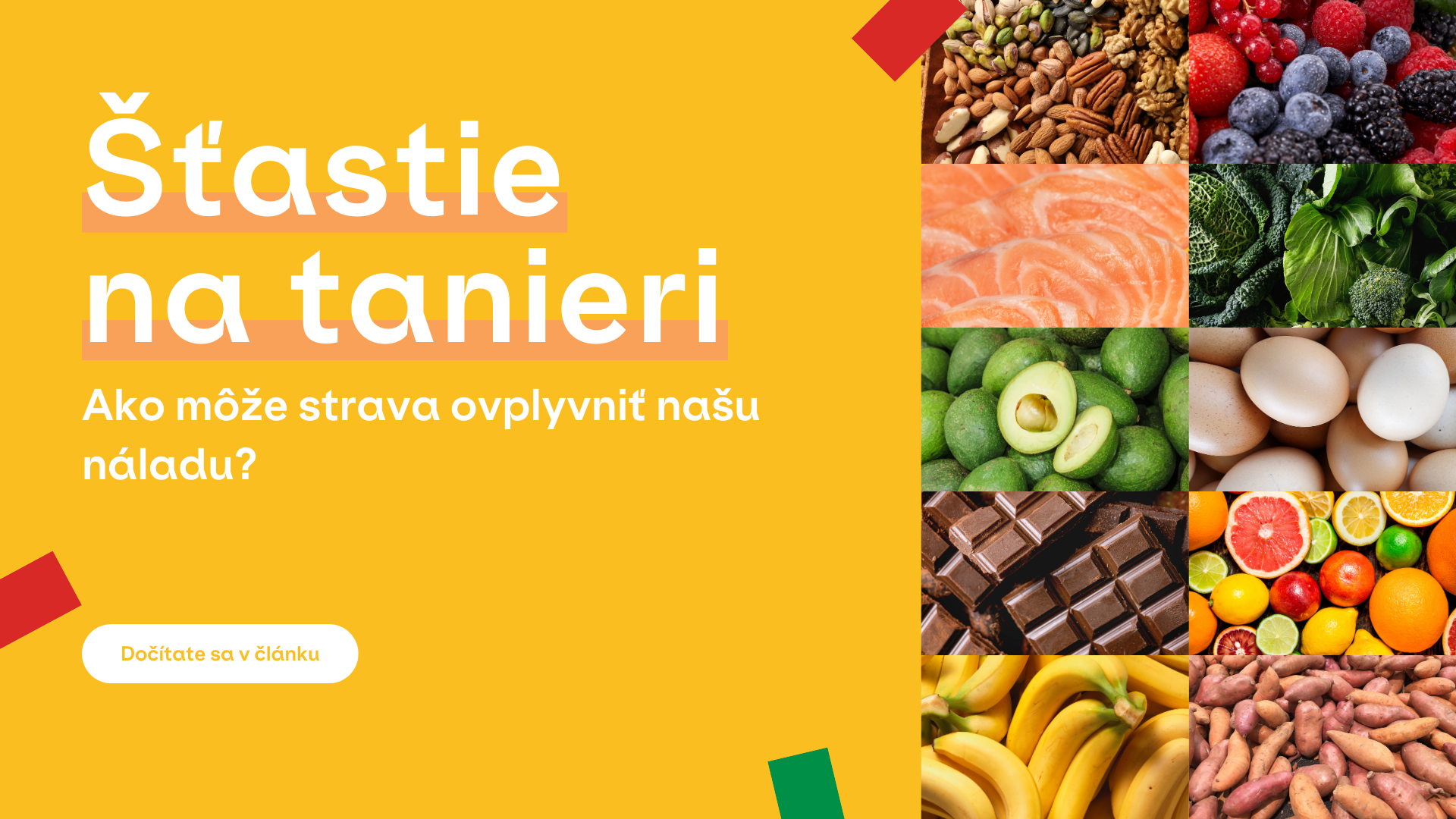 Šťastie na tanieri: Ako strava ovplyvňuje našu náladu?