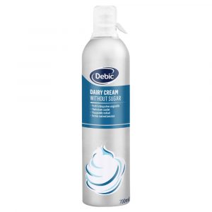 Šľahačka v spreji nesladená 700ml Debic 22