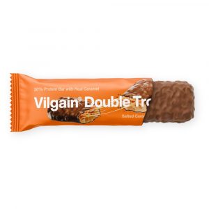 Tyčinka Double Trouble Arašidy so slaným karamelom 55g Vilgain 23