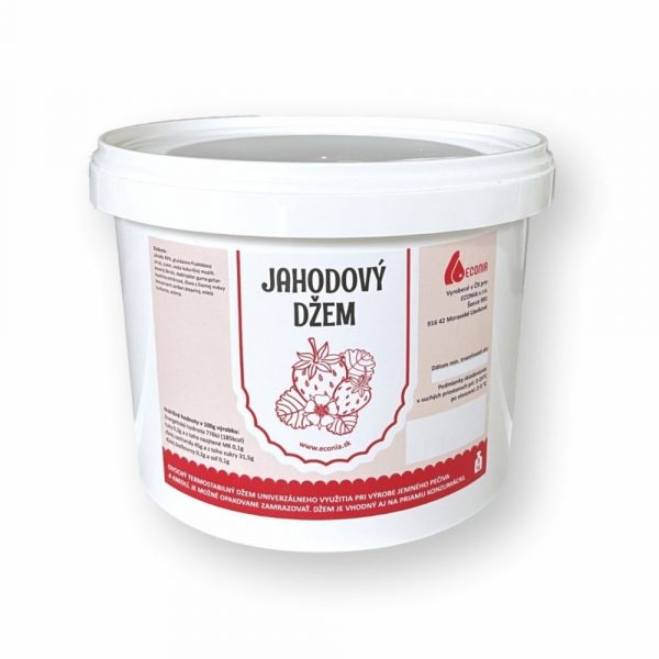 Ďžem jahodový 3kg Econia 1