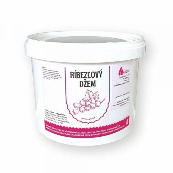 Ďžem ríbezľový 3kg Econia 1