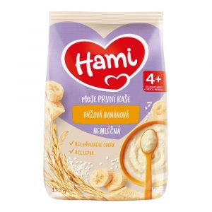 Hami Nemliečna kaša ryžová Moja prvá banánová 170g 8